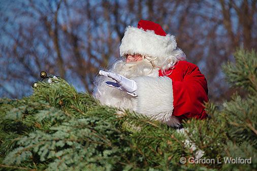 Santa On Parade_31336.jpg - Photographed at the Santa Claus Parade in Smiths Falls, Ontario, Canada.